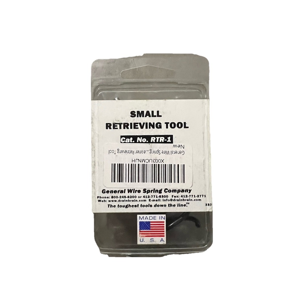 General Wire Spring RTR-1 Small Corkscrew Retrieving Tool